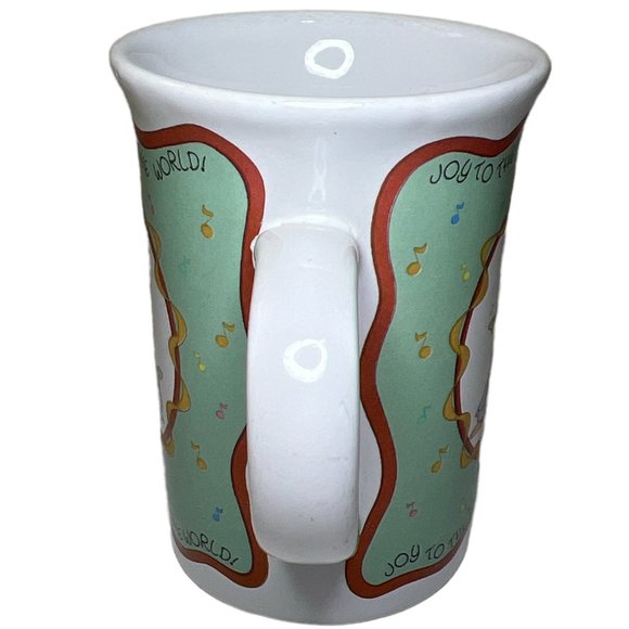 Vintage 1994 Precious Moments Joy To the World Coffee Mug Collectible - Picture 4 of 6